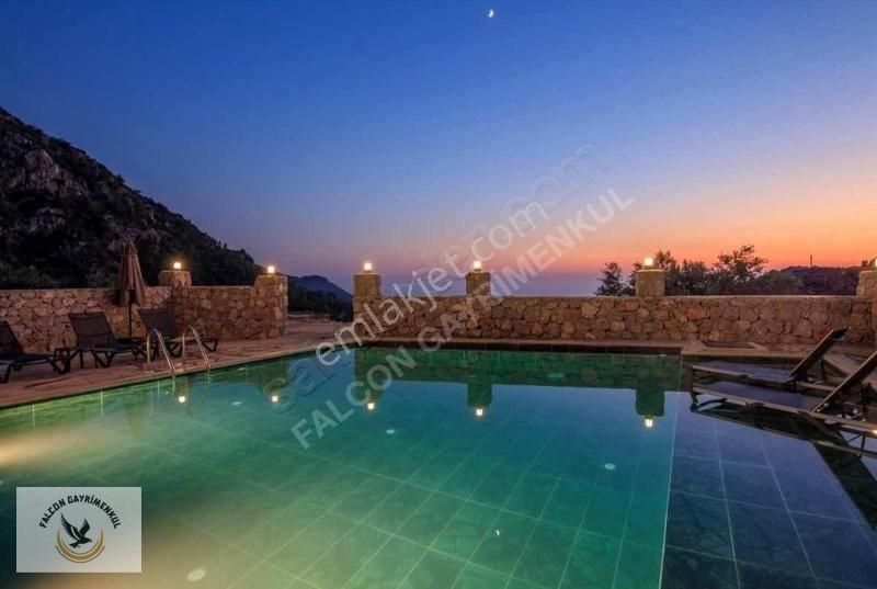 Faralya'da 4+1 Müstakil Havuzlu 500 M2 Arsa İçerisinde Villa - Görsel 6