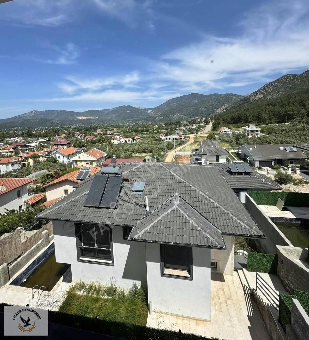Yeşilüzümlü'de 6+1 Müstakil Havuzlu Sıfır Satılık Villa - Görsel 4
