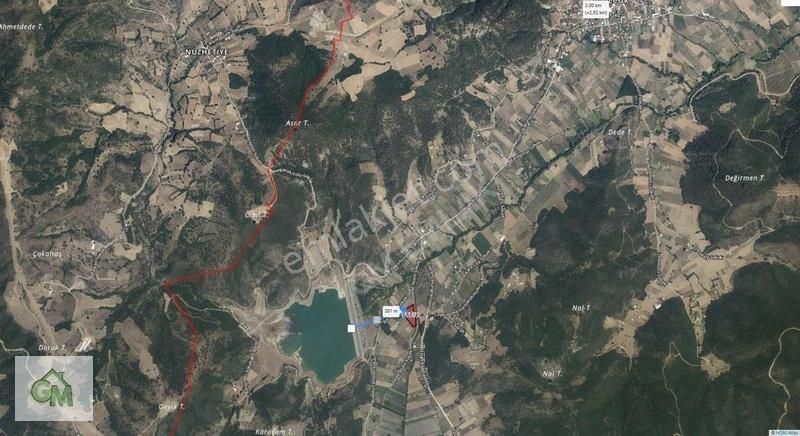 Gm Den Kestel Gölcükte Göle 380m Yola Cephe 8.280m2 Tarla - Görsel 2