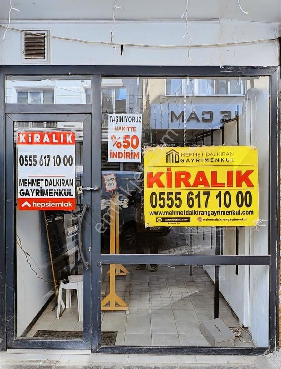 Dalkırandan Adliye Yakın İşlek Ana Cadde Üzerinde Kiralık İşyeri