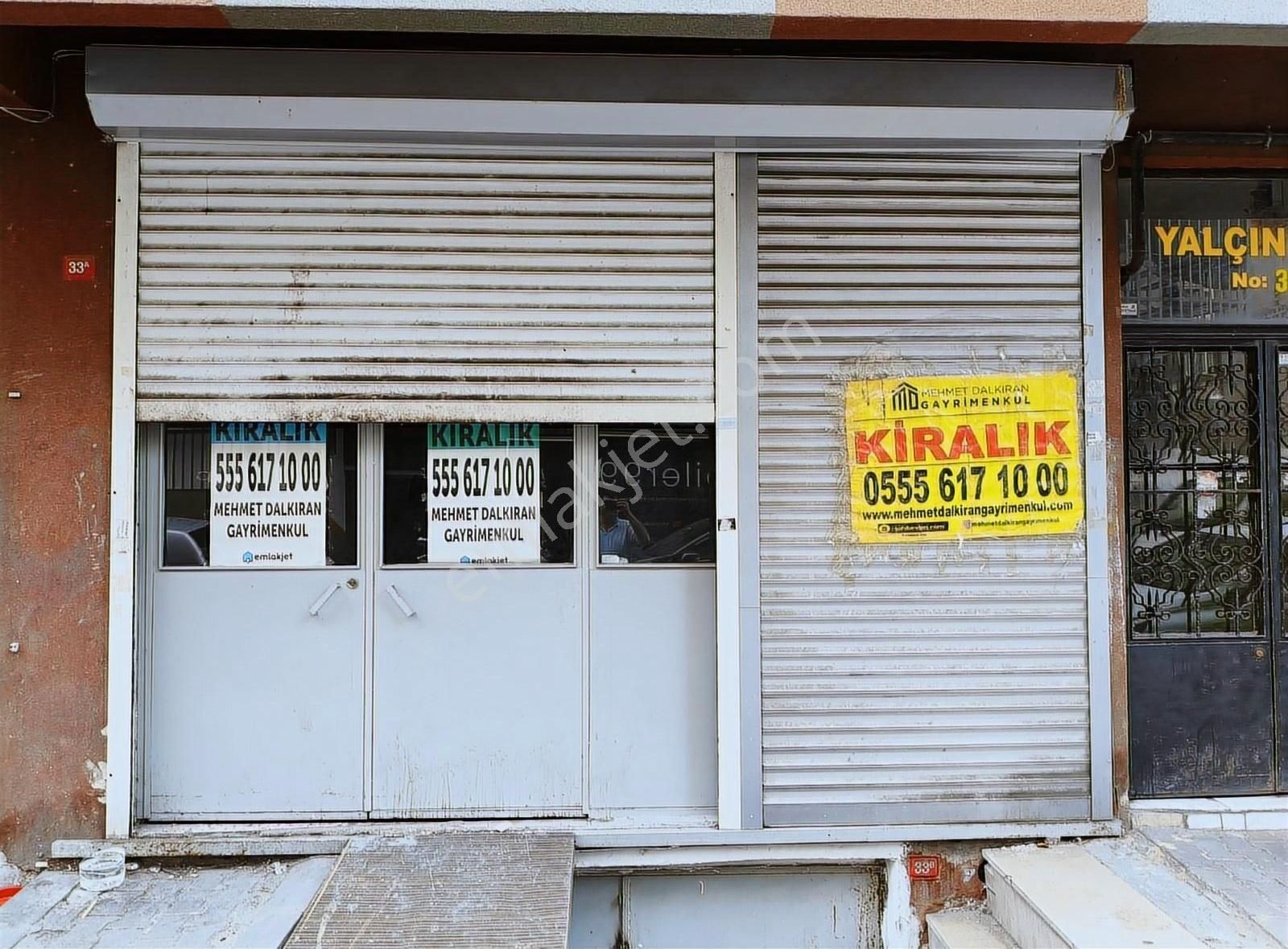 Dalkırandan Adliye Karşısında 120m2 Girişkat Kiralık İşyeri Depo