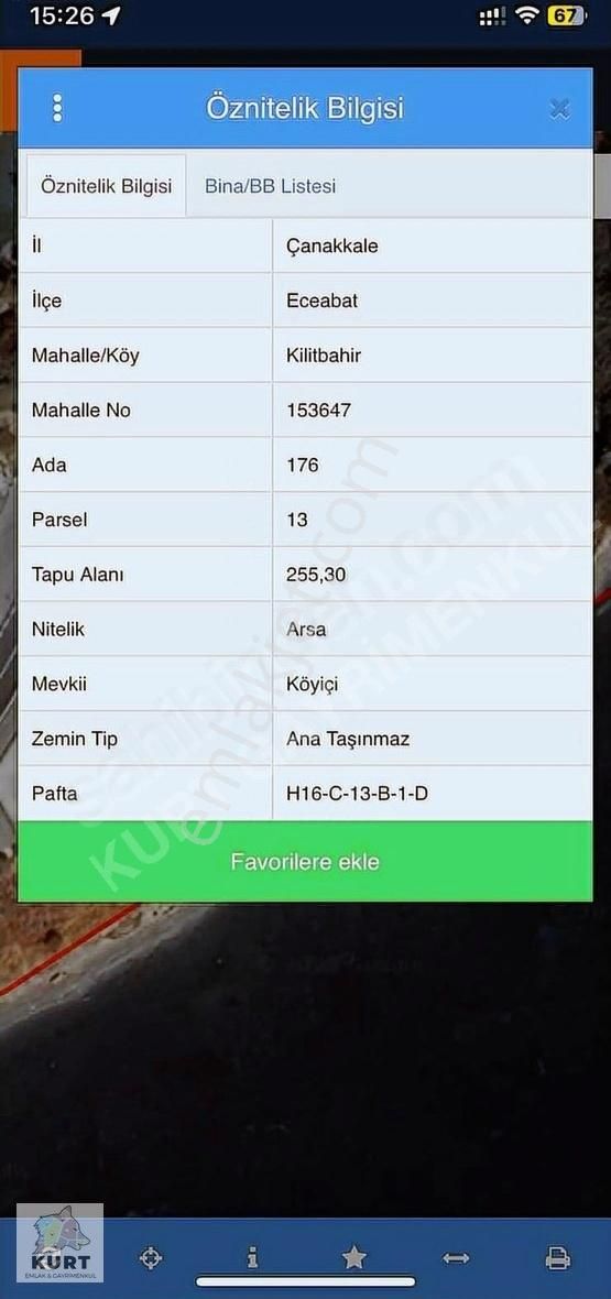 Kurt Gayrimenkul'den Çanakkale'de Denize Sıfır Satılık Arsa - Görsel 4