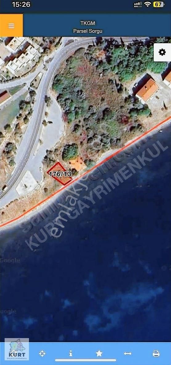 Kurt Gayrimenkul'den Çanakkale'de Denize Sıfır Satılık Arsa - Görsel 3