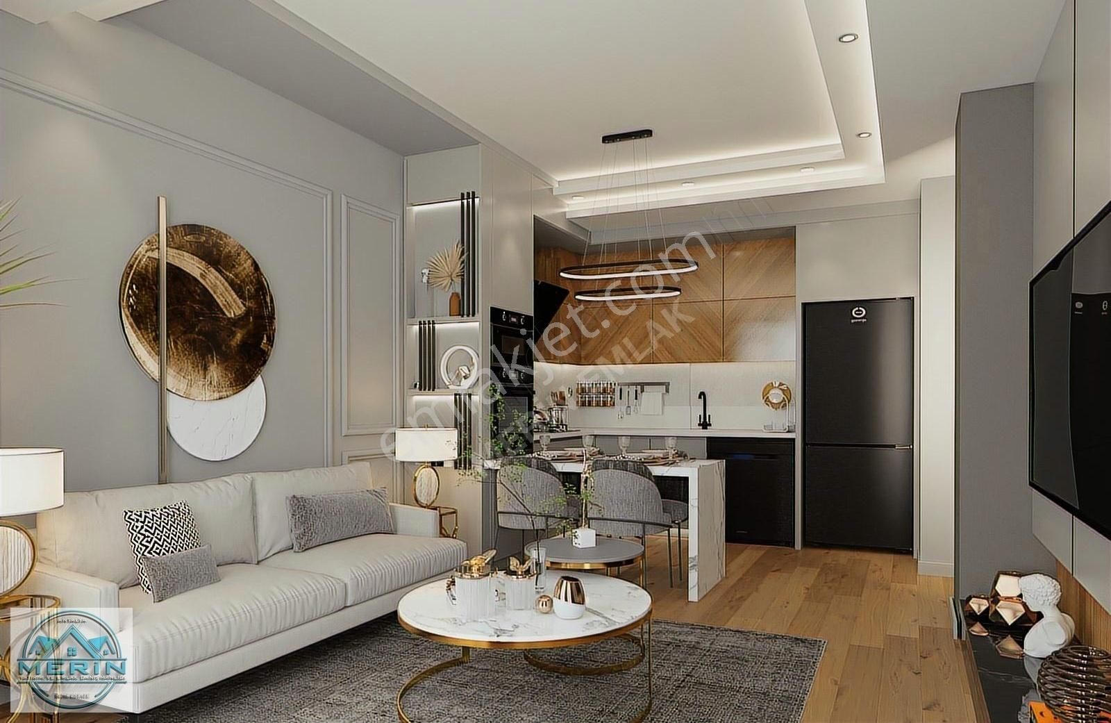 Sıfır 1+1 | Havuzlu Sitede | Yerden Isıtmalı | Kapalı Otoparklı - Görsel 16