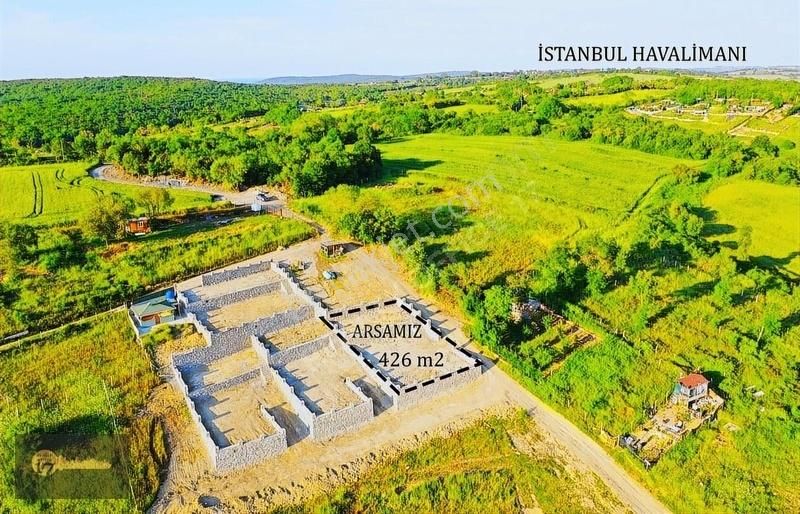 Arnavutköy Balaban Satılık Göl Manzaralı Tarla Çevrili 425m2 - Görsel 8
