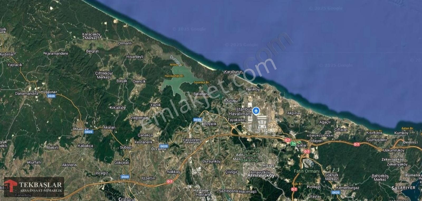 Çatalca Çiftlikköy'de Satılık 205 M² Arsa Yatırımlık Fırsat!