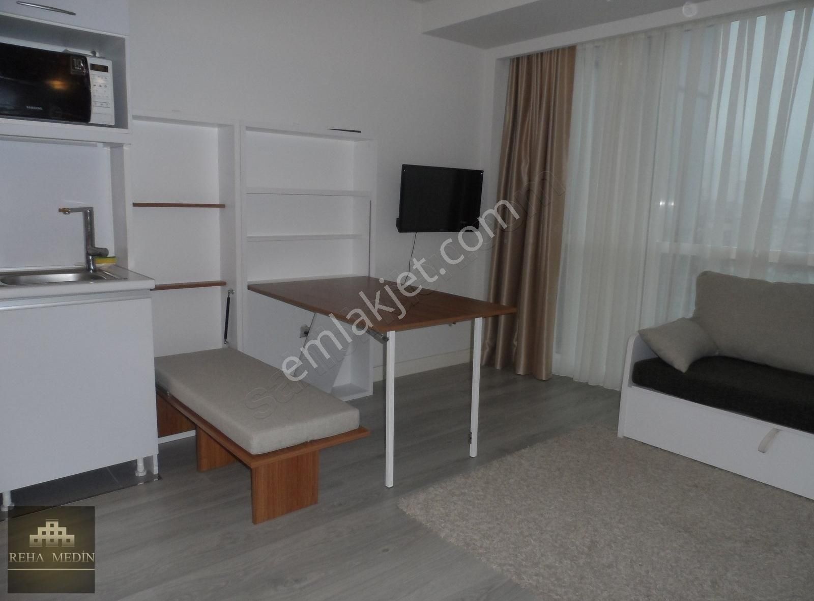 Adam Kulede Deniz Manzaralı Özel Mobilyalı Satılık Stüdyo Daire - Görsel 19