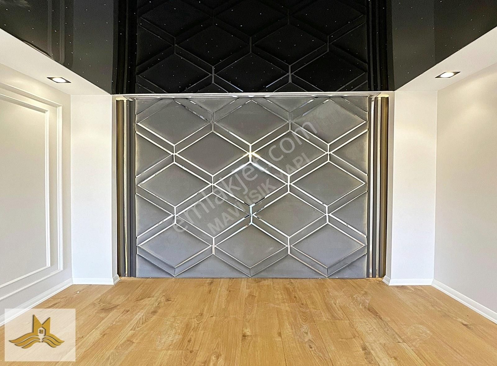 Mavi Işık'dan Site İçinde Şık Dekorlu Ve Mimari Tasarımlı Daire - Görsel 12