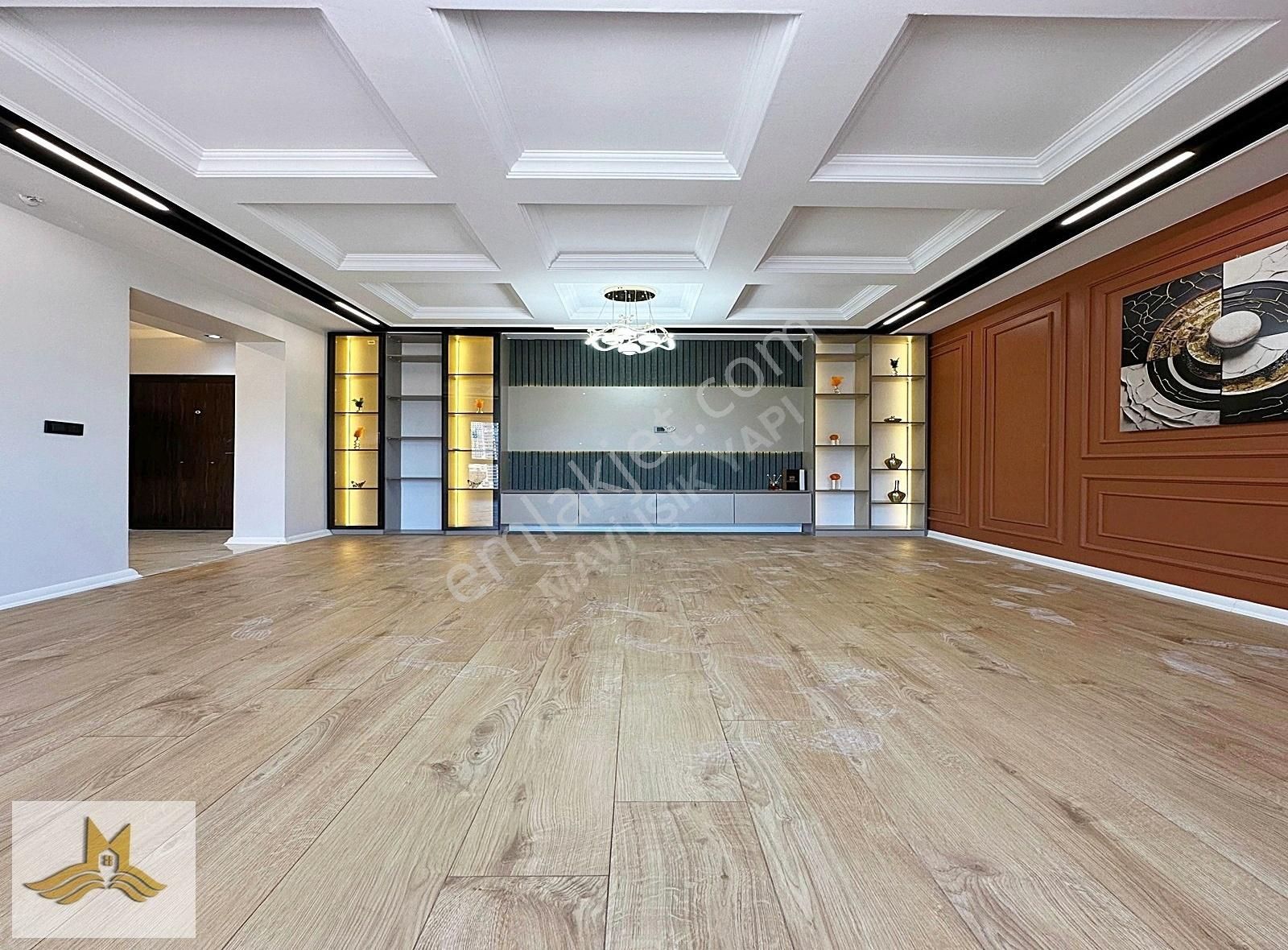 Mavi Işık'dan Site İçinde Şık Dekorlu Ve Mimari Tasarımlı Daire - Görsel 19