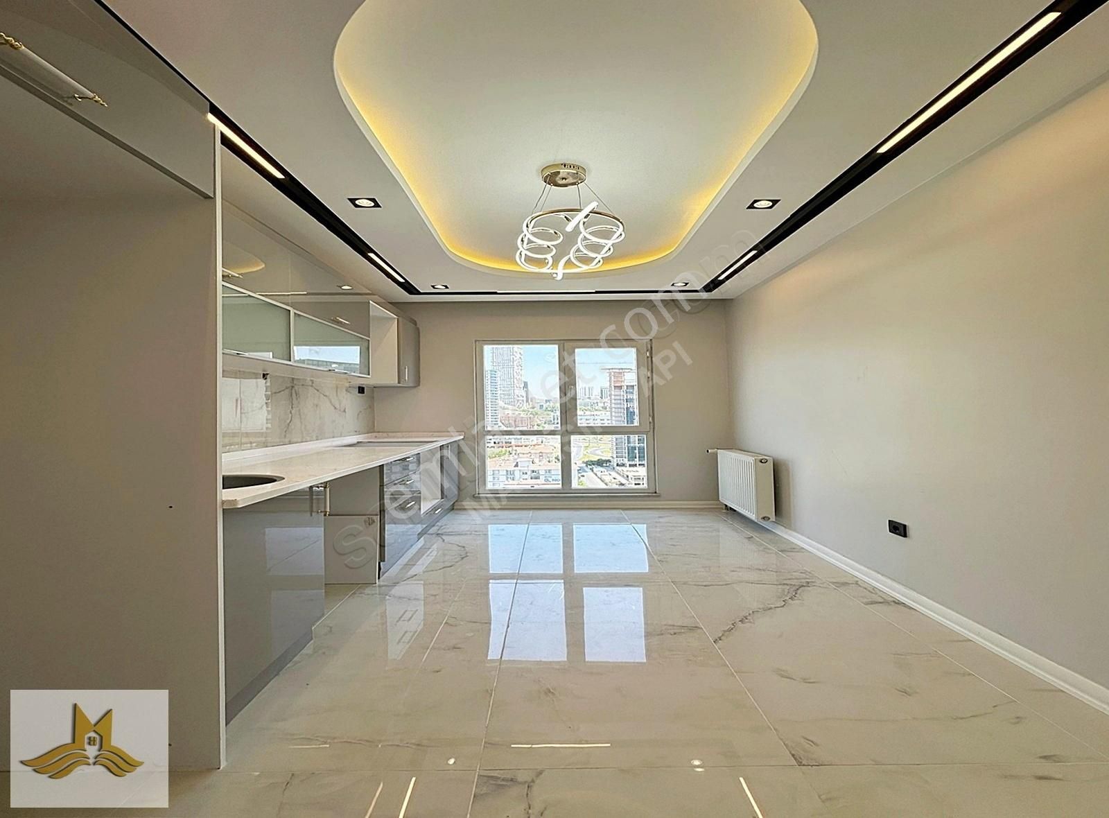 Mavi Işık'dan Site İçinde Şık Dekorlu Ve Mimari Tasarımlı Daire - Görsel 2