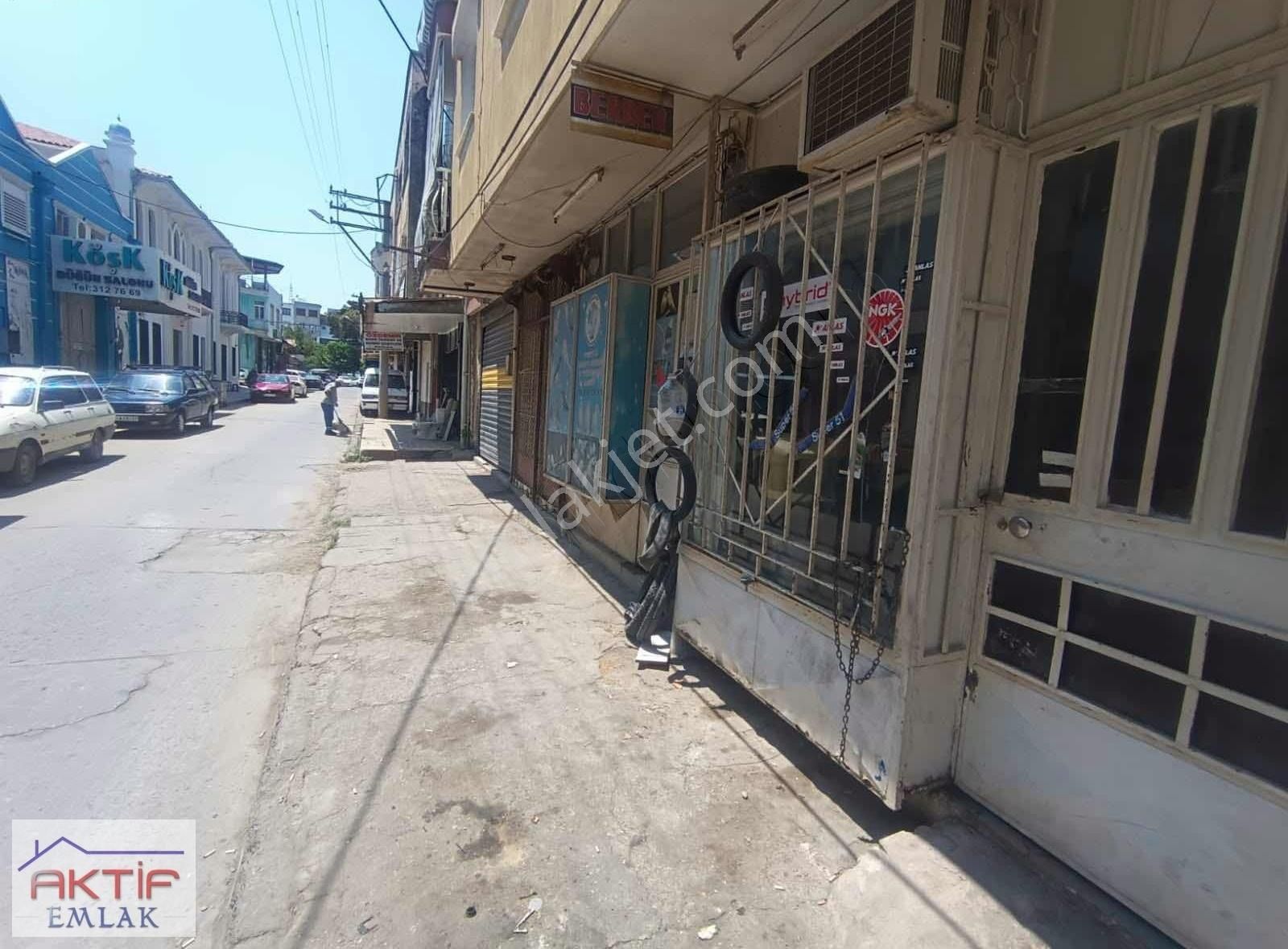 Aktif Emlak'tan Köşk Düğün Salonu Karşısı 9m2 Kiracılı Dükkan!