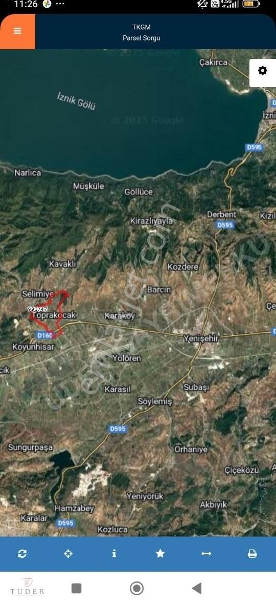 Tuder'de Yenişehir Toprakocak'ta Yatırımlık Fırsat Bahçe - Görsel 7