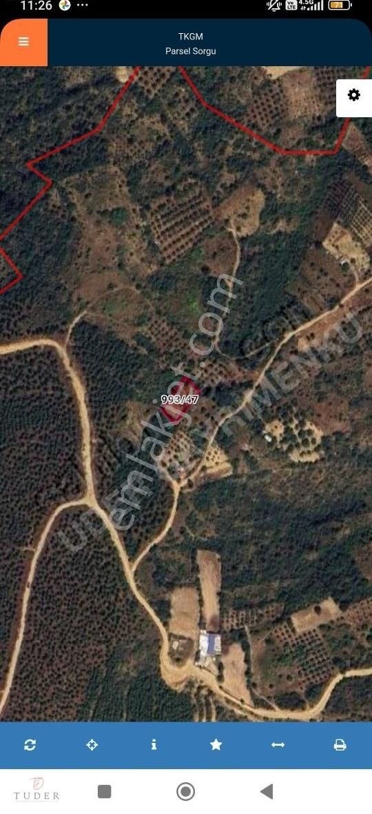Tuder'de Yenişehir Toprakocak'ta Yatırımlık Fırsat Bahçe - Görsel 10