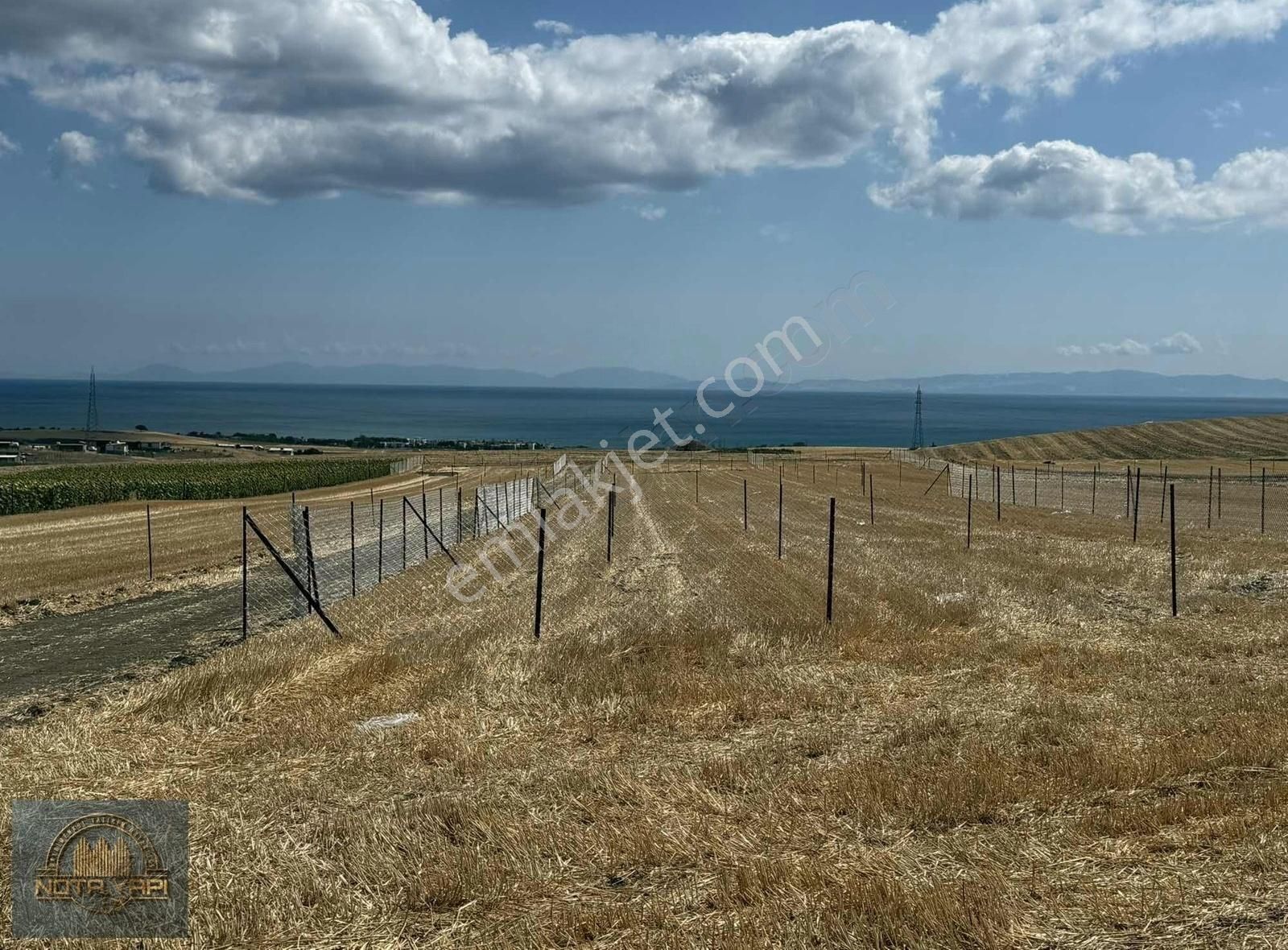 Bungalov Prefabrik İçin Uygun Deniz Manzaralı Kelepir Arsa