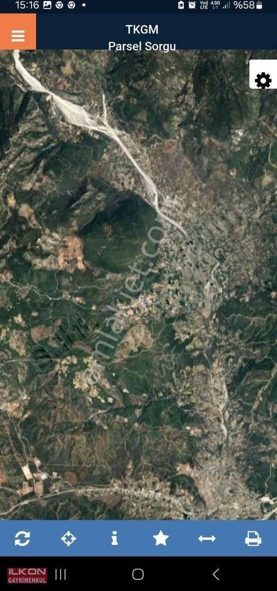 Seydikemer Zorlar Mah. İlkon'dan Satılık Tarla