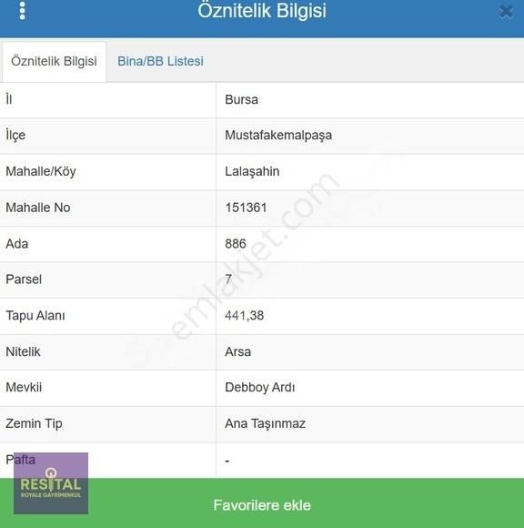 Mustafakemalpaşa' Da Asfalta Cephe Konut İmarlı Satılık Arsa - Görsel 4