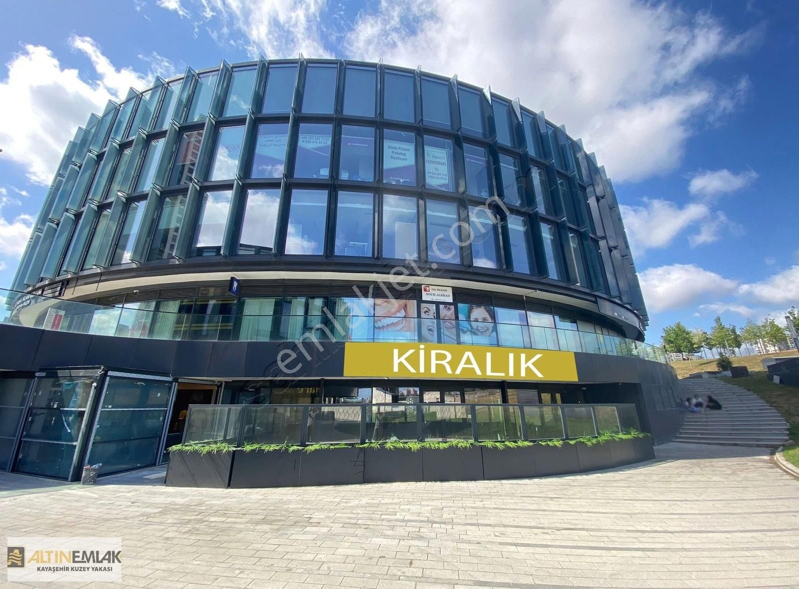 Başakşehir Kuzey Yakasında Park Cepheli 420m2 Kiralık Dükkan