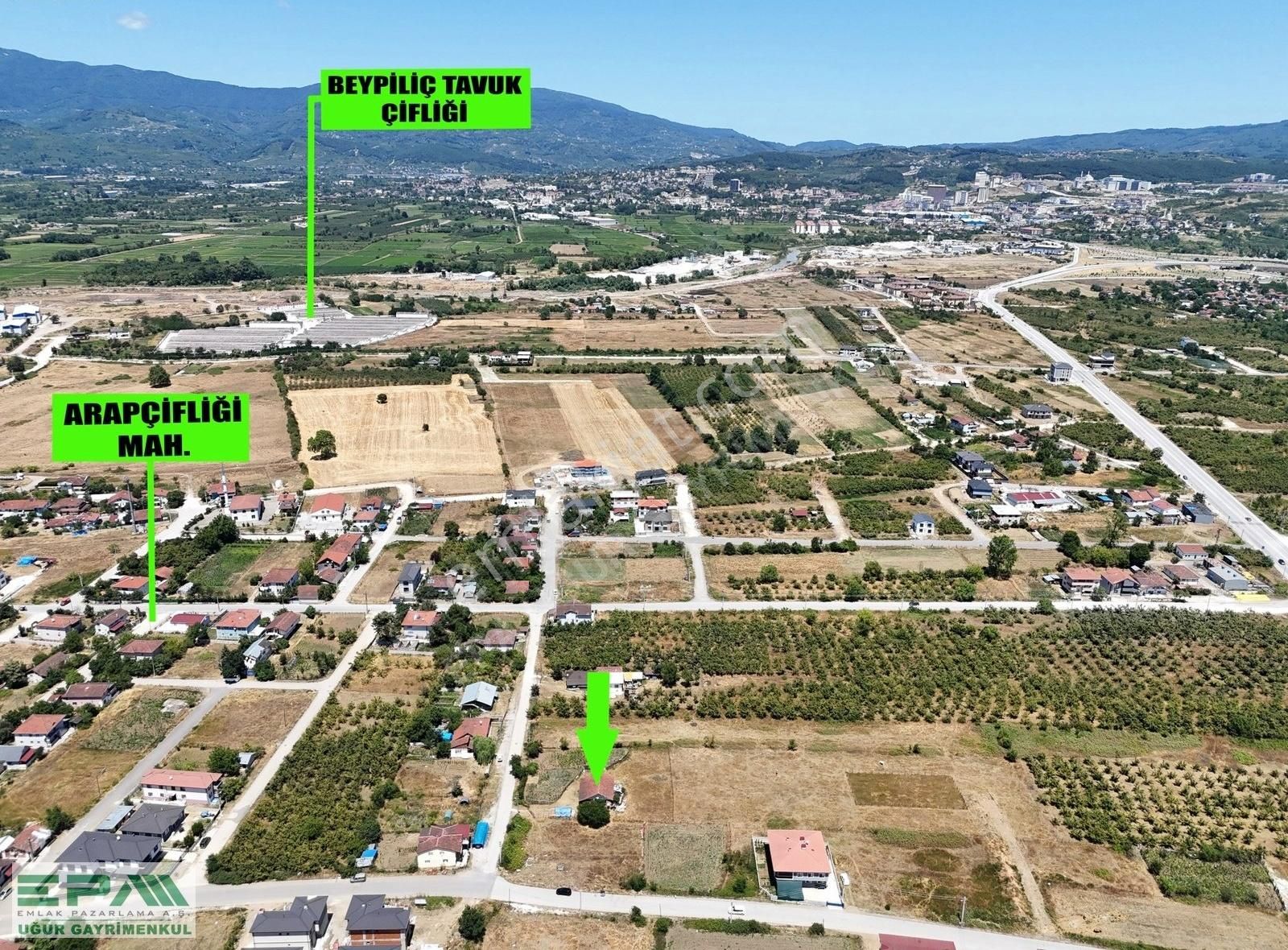 Epa Uğur'dan Merkez Arapçiftliğin'de Satılık İmarlı Parseller