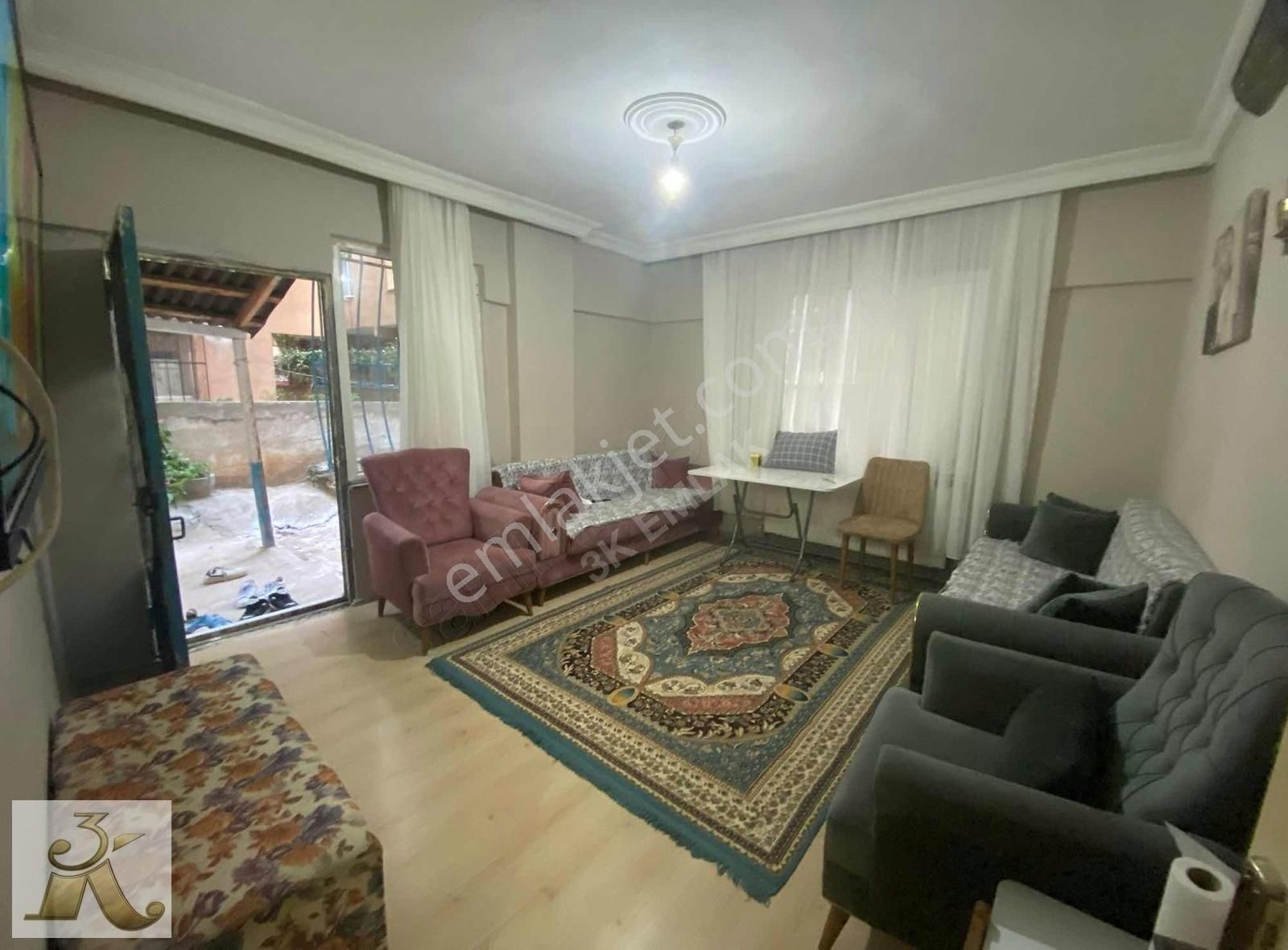 3k Emlak'tan Satılık 2+1 Bahçeli Tuvalet Banyo Ayrı Bahçe Katı