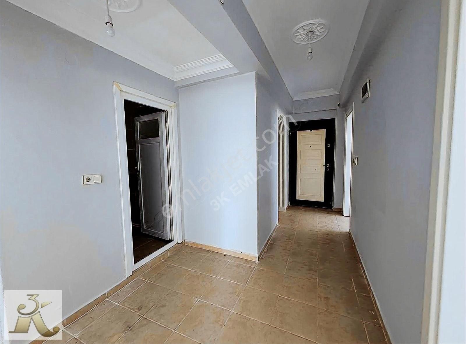 3k Emlak'tan 75.yıl Mah. Satılık Masrafsız 3+1 Bahçekatı Daire