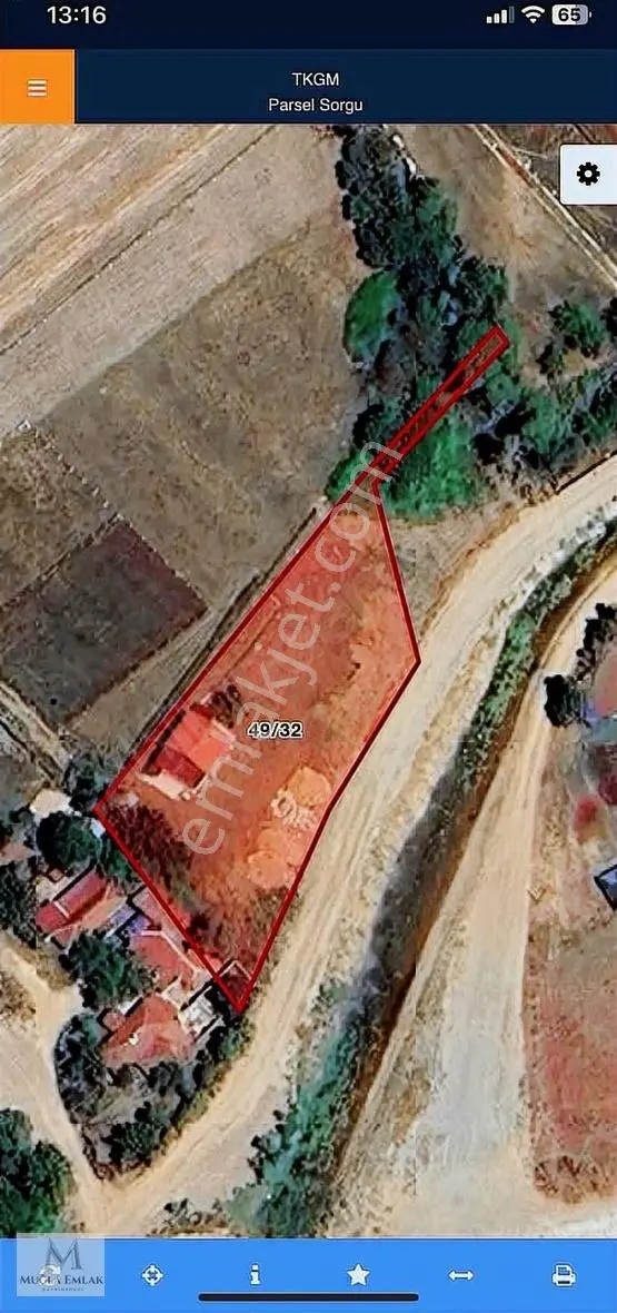 Saray Pazarcık 'ta Satılık 1790 M2 İçinde Ev Olan Arazi - Görsel 3