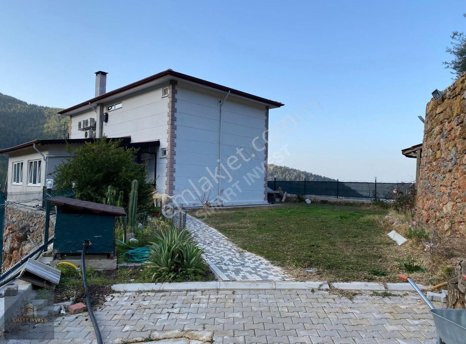 Alanya Kızılcaşehirde Kale Deniz Manzaralı 3+1 Villa - Görsel 11