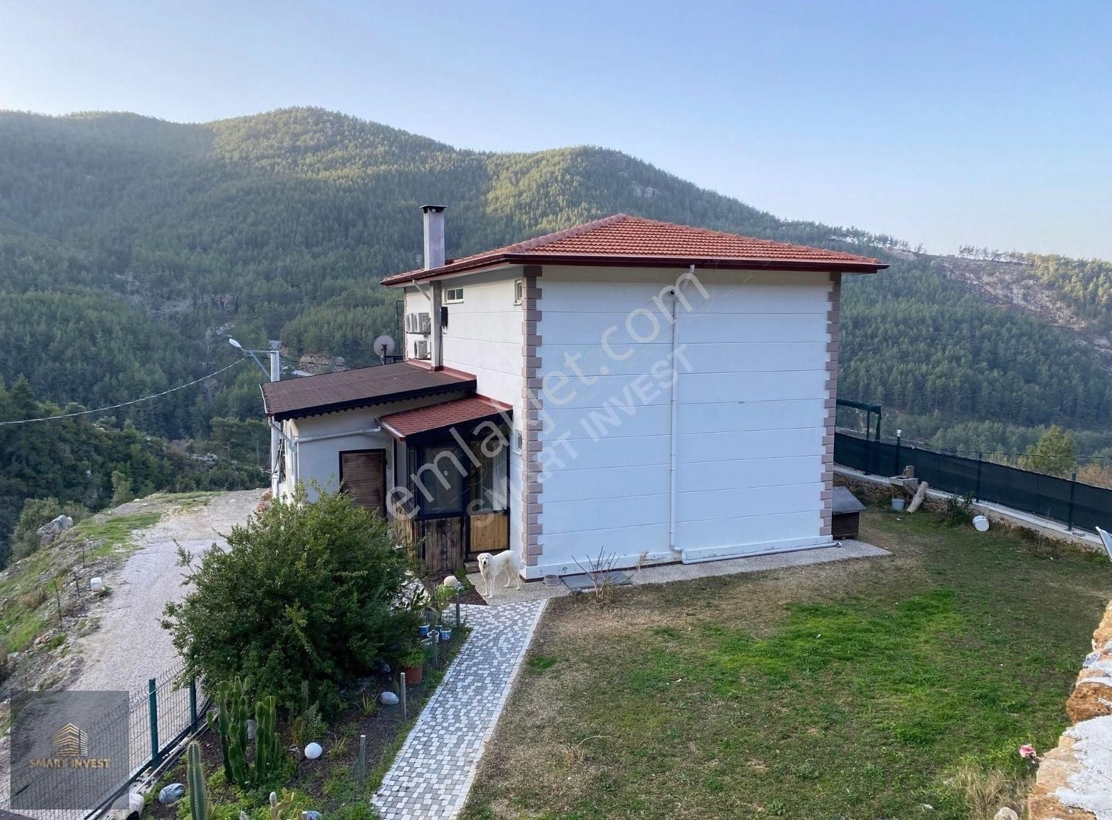 Alanya Kızılcaşehirde Kale Deniz Manzaralı 3+1 Villa - Görsel 16