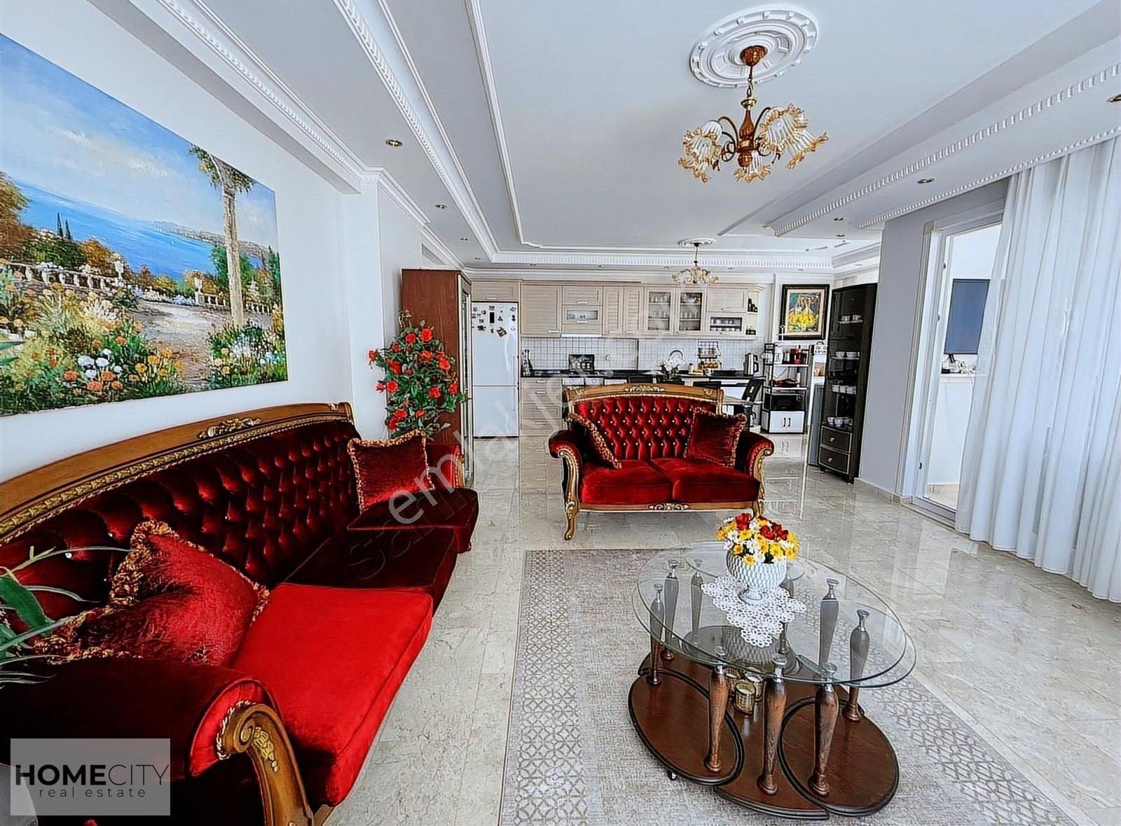 Alanya Mahmutlar 2+1 140m2 Havuz Asansör Barbekü Güvenlik Sauna - Görsel 13