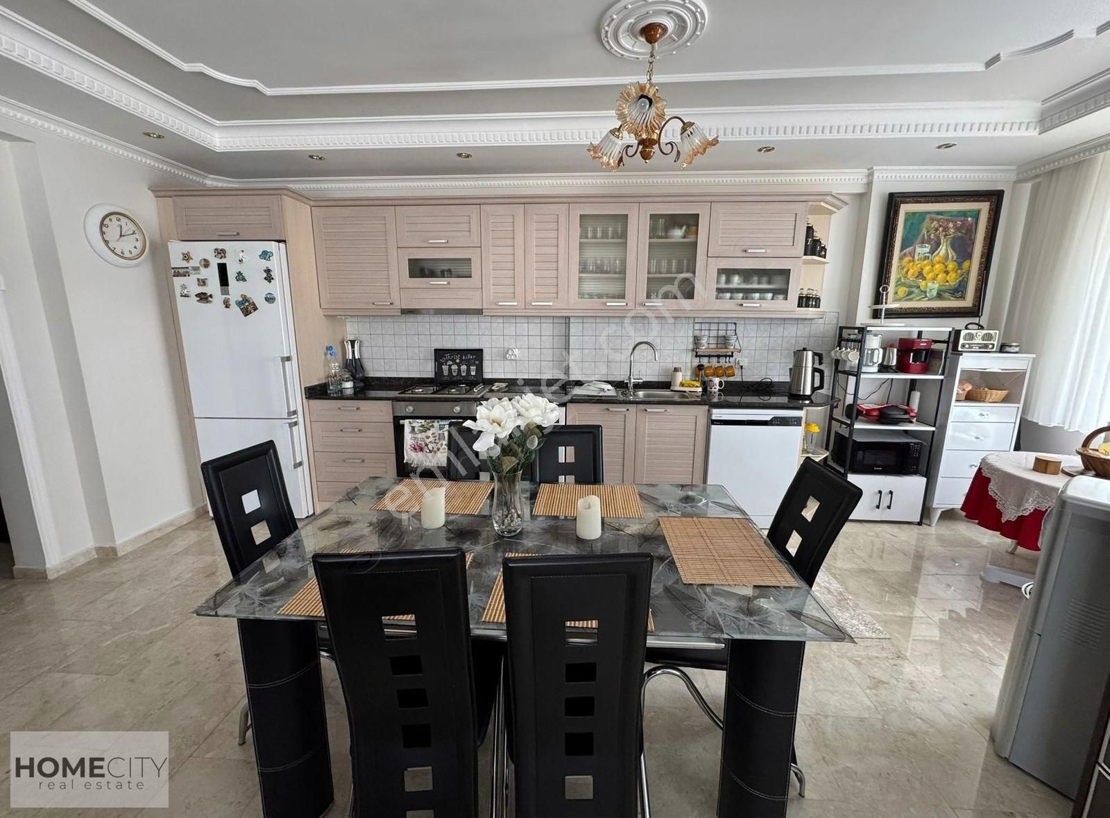 Alanya Mahmutlar 2+1 140m2 Havuz Asansör Barbekü Güvenlik Sauna - Görsel 3