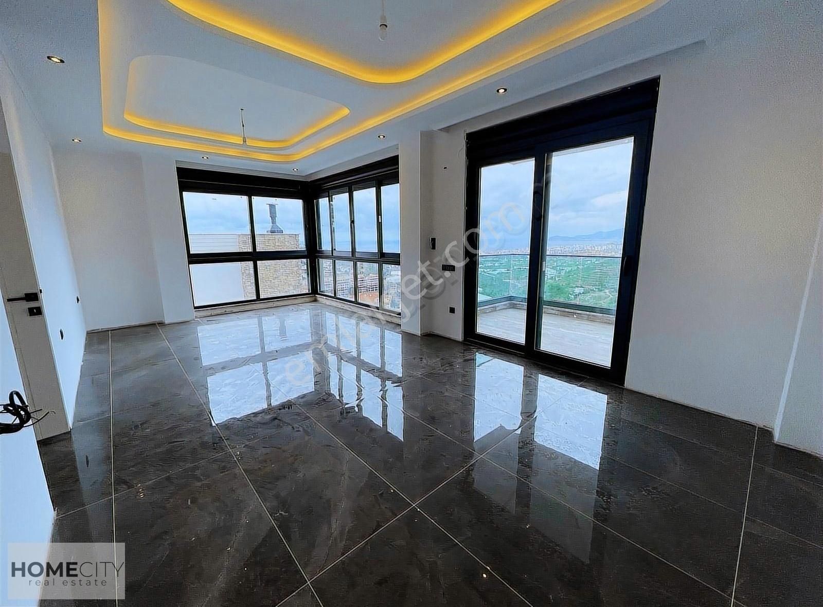 Alanya Kargıcak 3+1 Tripleks Full Şehir Deniz Manzaralı Lükssss. - Görsel 2