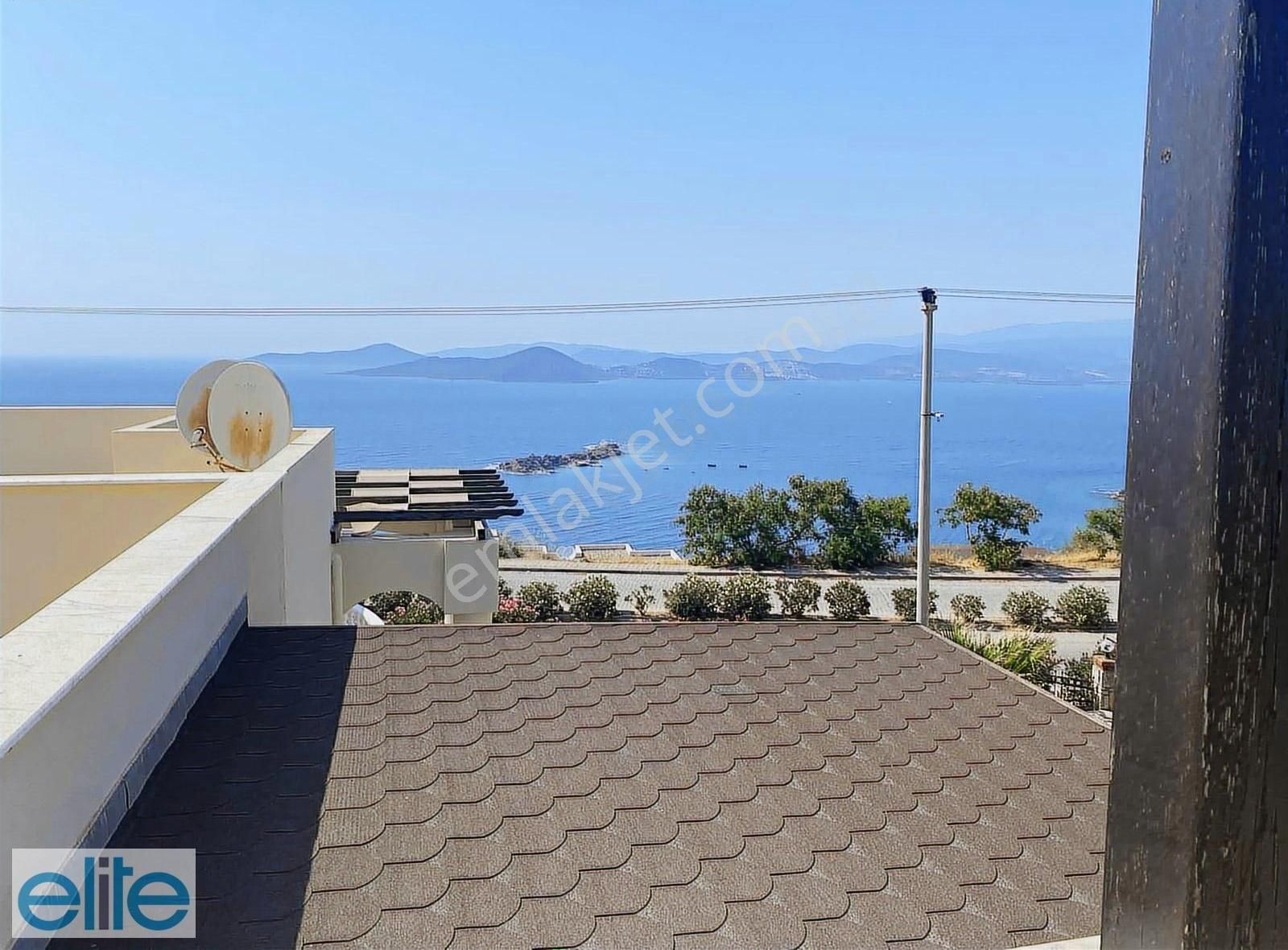 Muğla Bodrum Milas Boğaziçi Adabükü Deniz Manzaralı Köşe Daire - Görsel 32