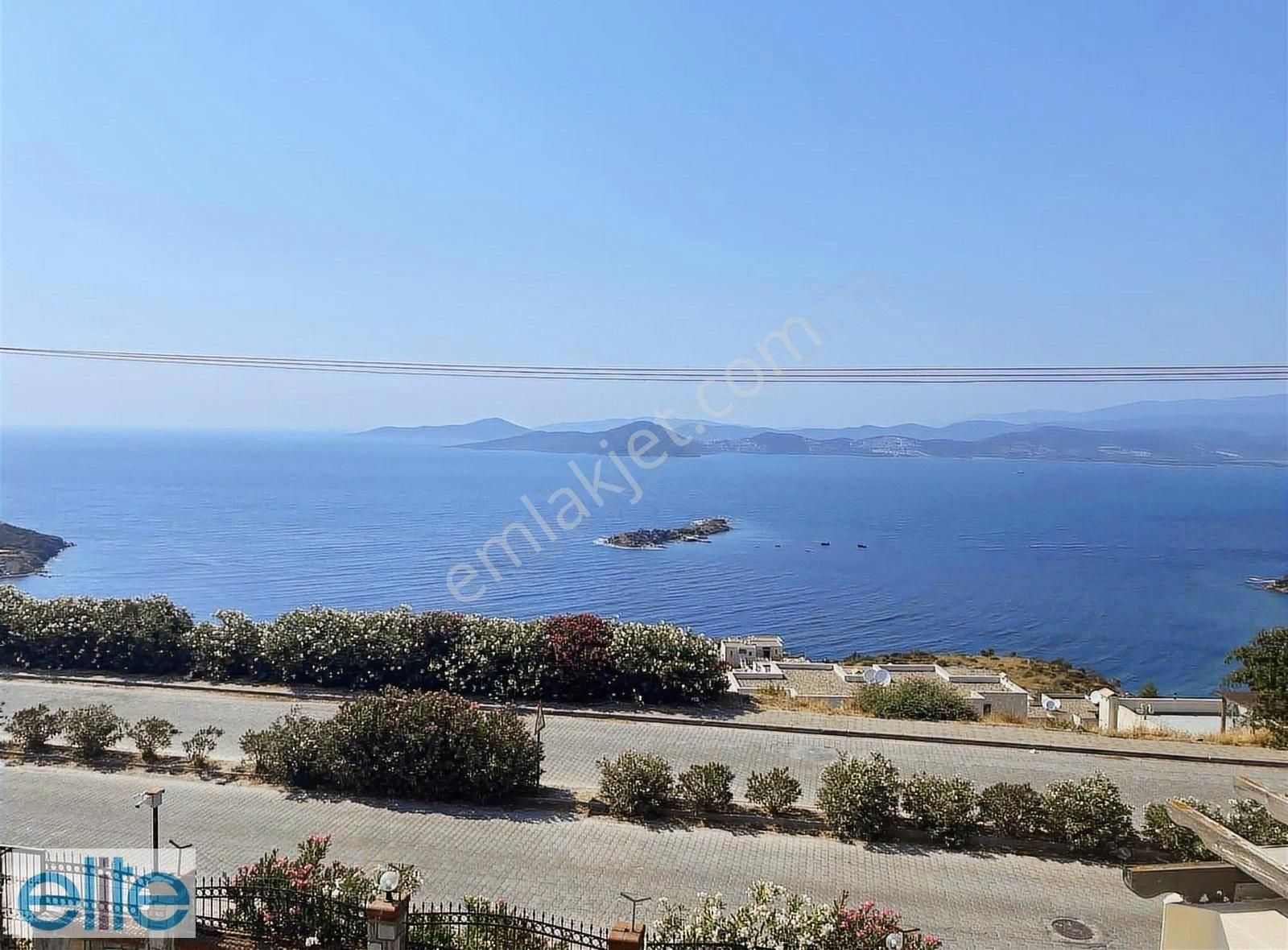 Muğla Bodrum Milas Boğaziçi Adabükü Deniz Manzaralı Köşe Daire - Görsel 24