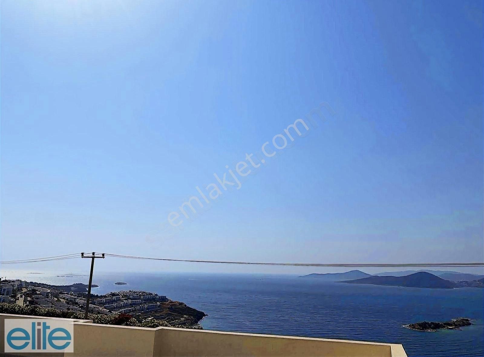 Muğla Bodrum Milas Boğaziçi Adabükü Deniz Manzaralı Köşe Daire - Görsel 6