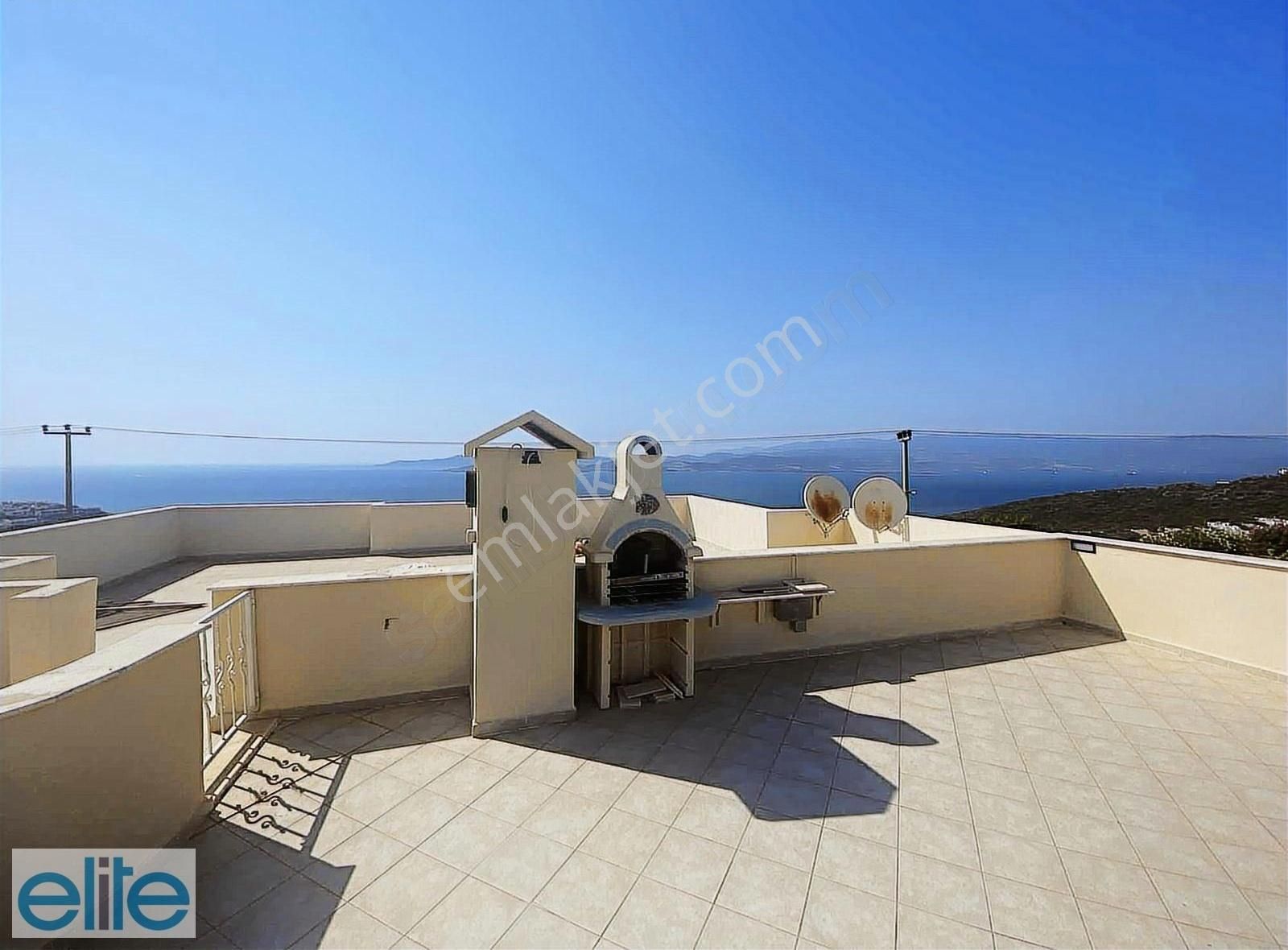 Muğla Bodrum Milas Boğaziçi Adabükü Deniz Manzaralı Köşe Daire - Görsel 26