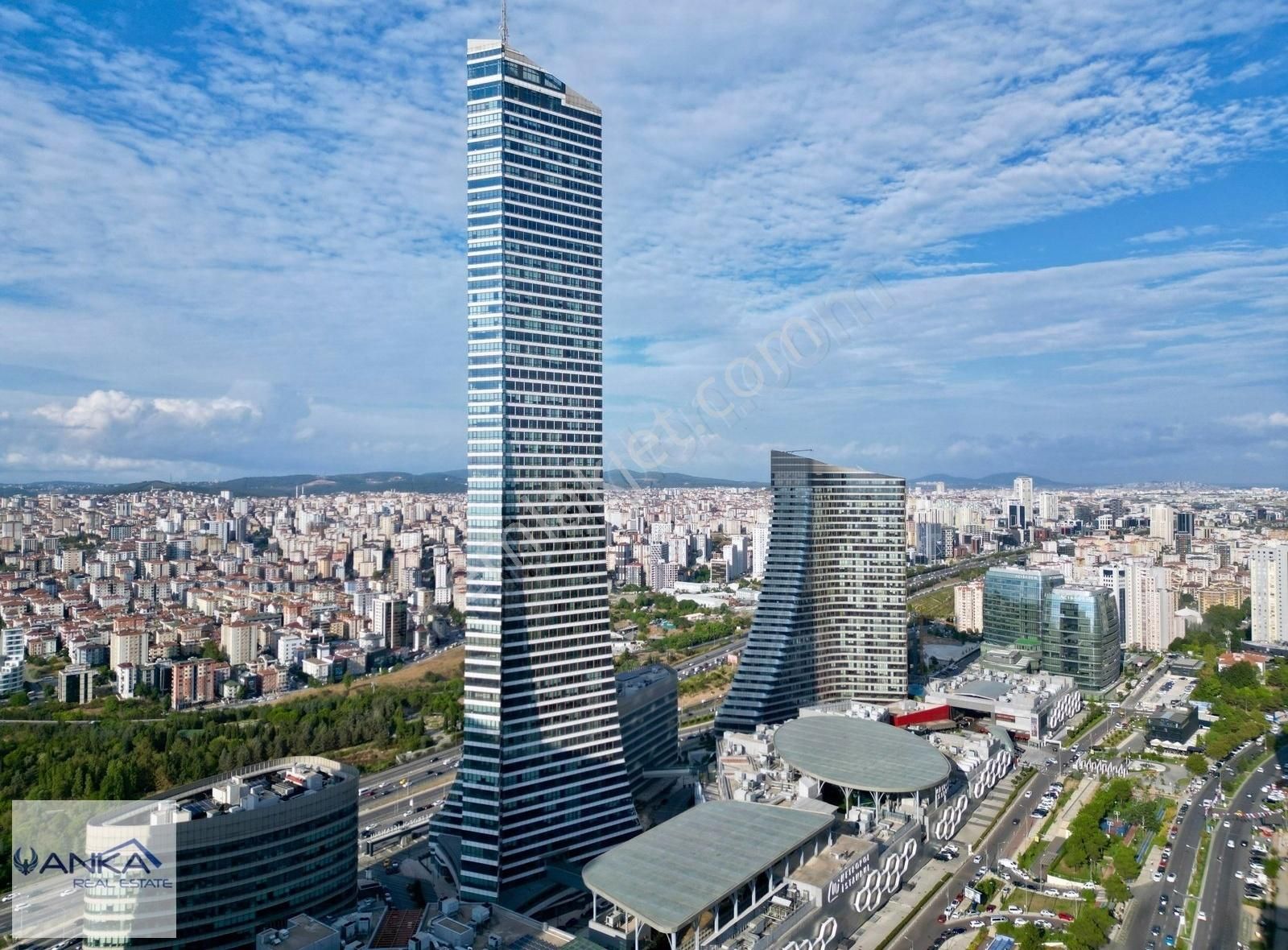 Anka Real Estate / Metropol İstanbul 1+0 Eşyalı Stüdyo Daire