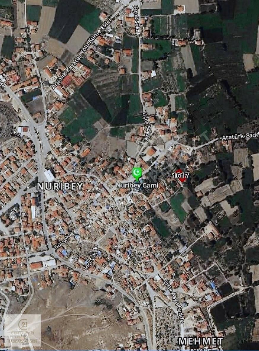 Afyonkarahisar Nuribey'de 500 Metre² Satılık Konut İmarlı Arsa