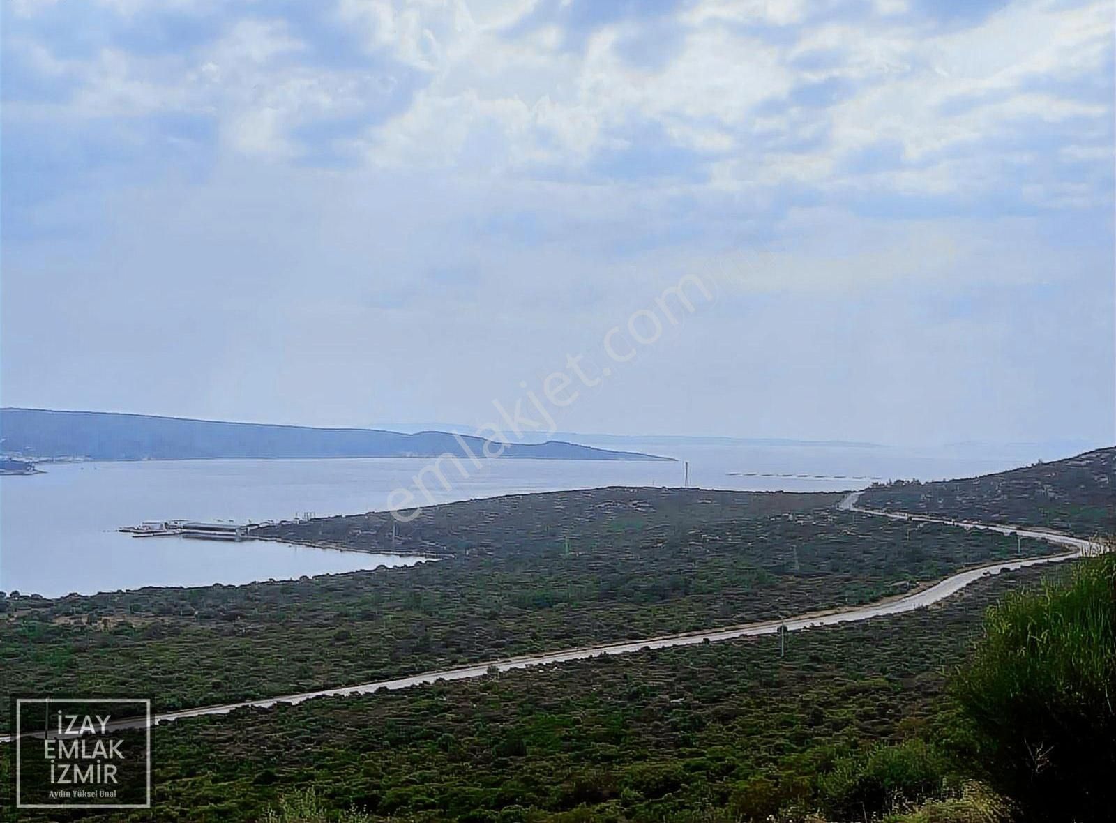 Karaburun Mordoğan Da Deniz Manzaralı Satılık 5 Dönümlük Tarla - Görsel 13