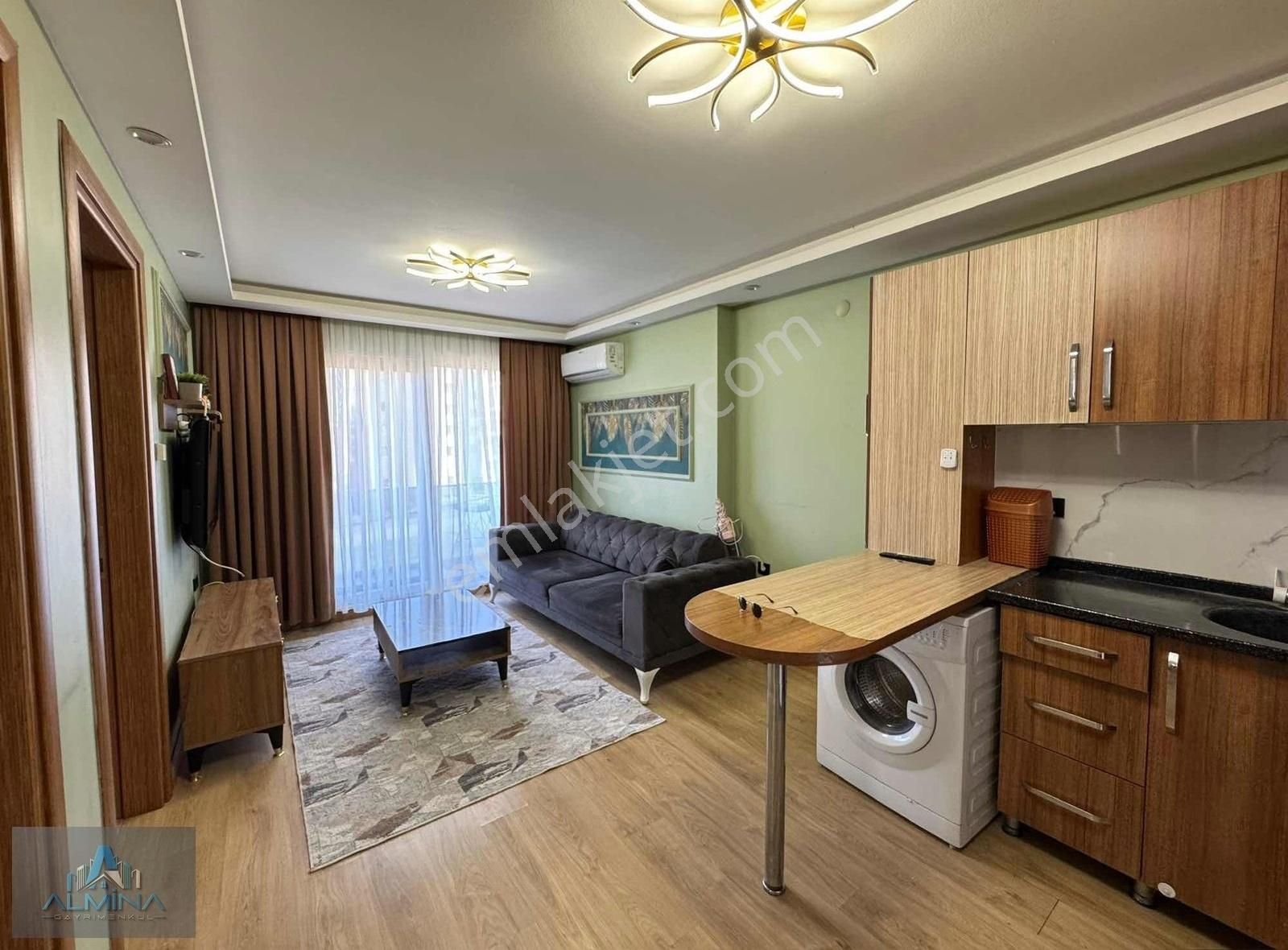 Almina'dan Satılık 3+1 100m2 Ful Eşyalı 19.000 Kiracılı Daire - Görsel 14