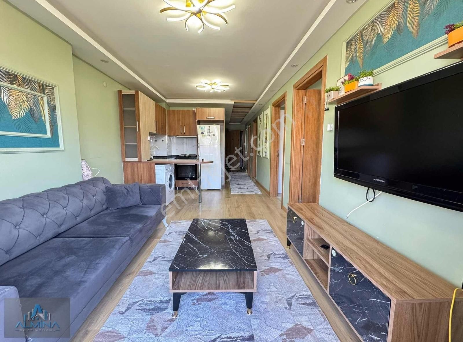 Almina'dan Satılık 3+1 100m2 Ful Eşyalı 19.000 Kiracılı Daire - Görsel 16