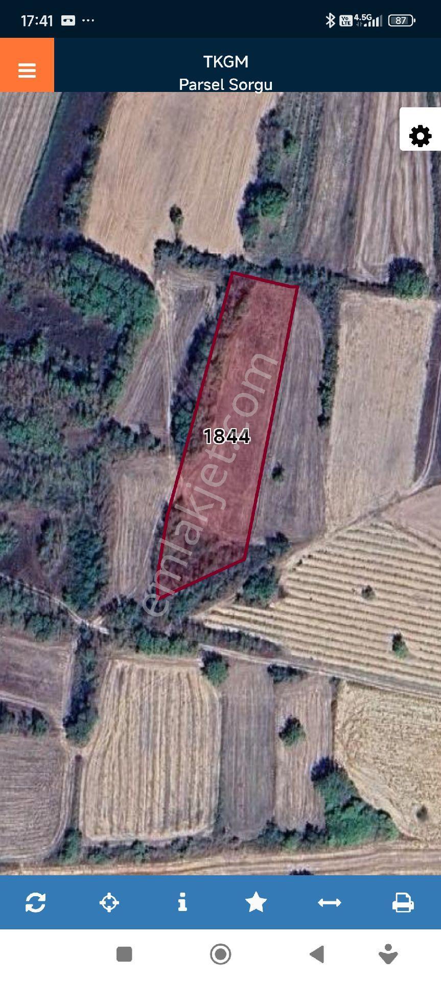 Kân Arsa Ofisinden Uygun Fiyatlı Edirne Havsa Şerbettar Köyünde Satılık Bağ Tapulu Tarla - Görsel 2
