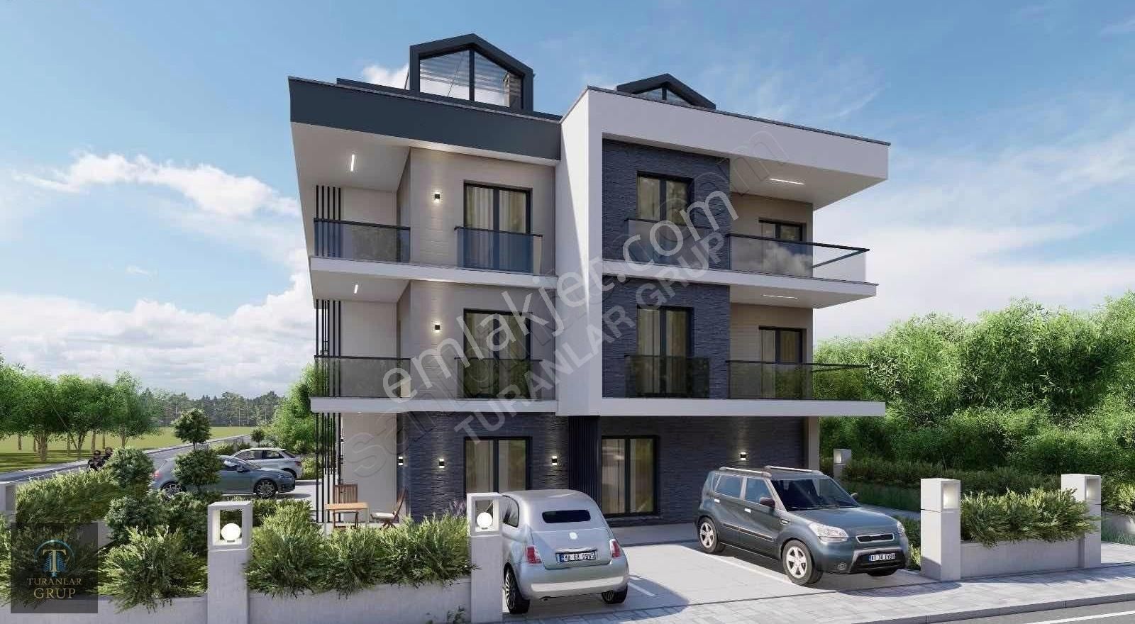 Turanlar Gruptan Fethiye Taşyakada Satılık 1+1 Bahçeli Daire