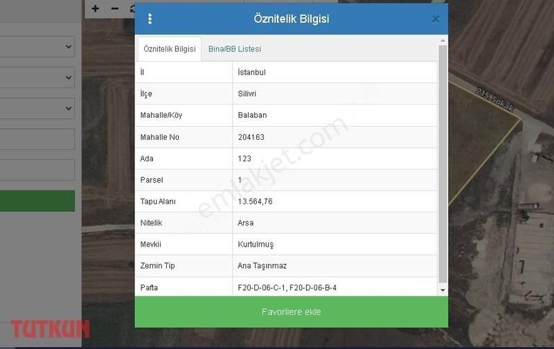 Aracı Yok Silivride 250m2 Konut İmarlı Arsa - Görsel 4