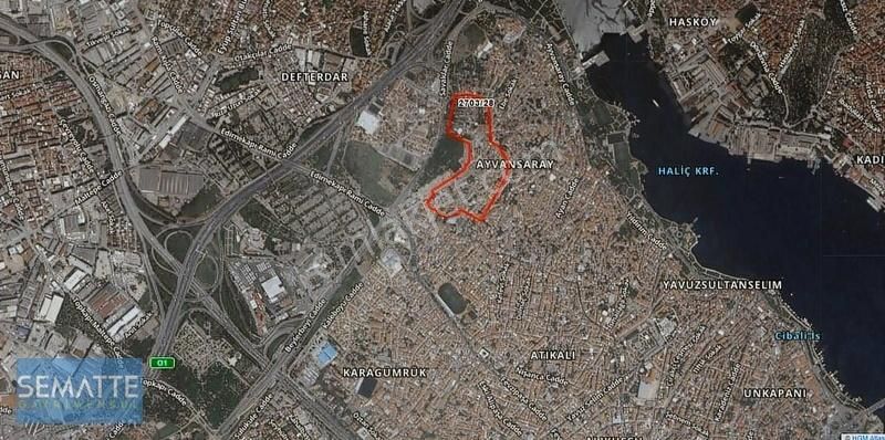 Acil Satılık İmarlı Arsa Fatih Ayvansaray'da 95 M² - Görsel 3