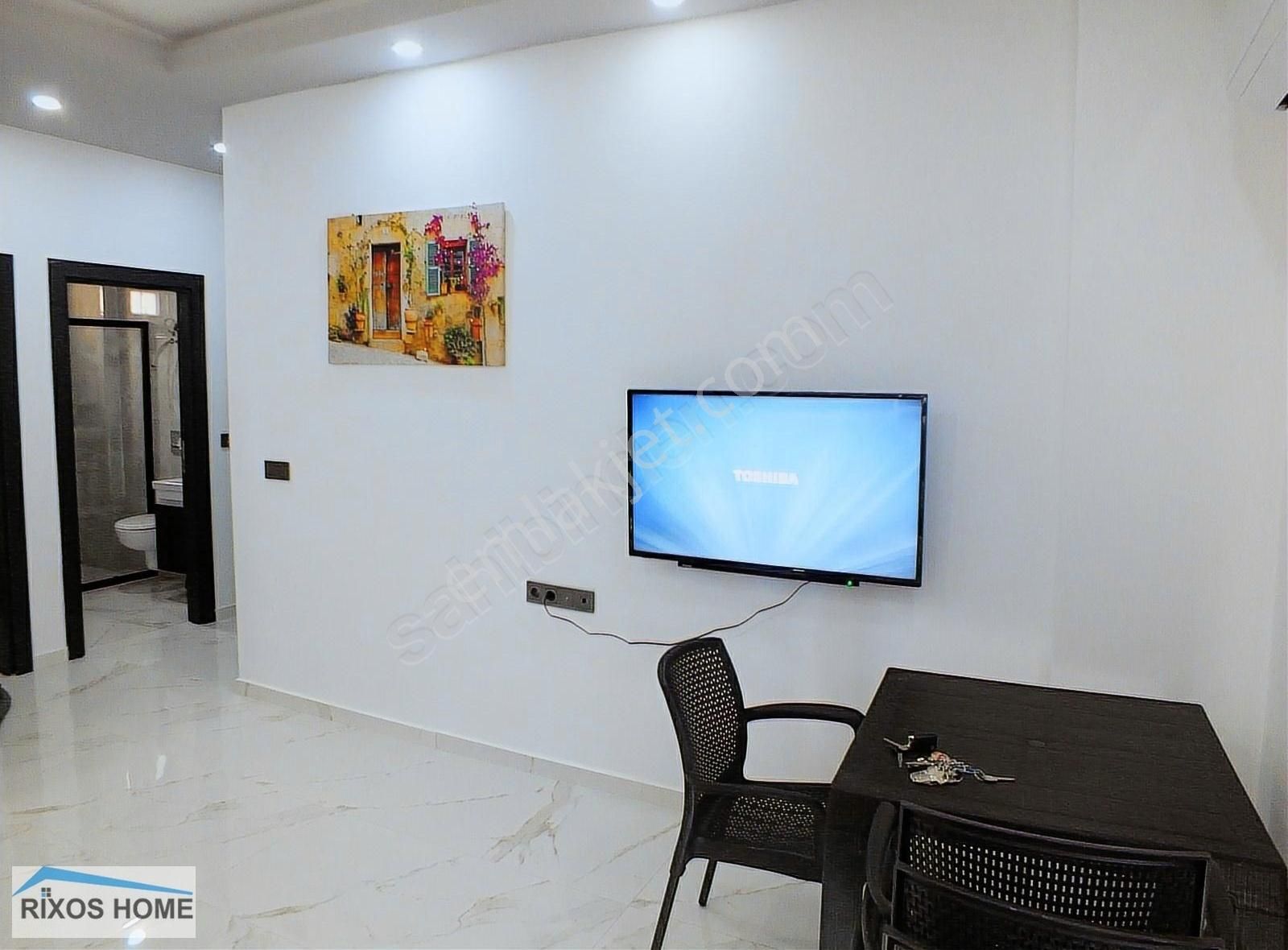 Avsallar Da Denize 300 Metre Eşyalı Lüks Kiralık 1+1 Daire - Görsel 6