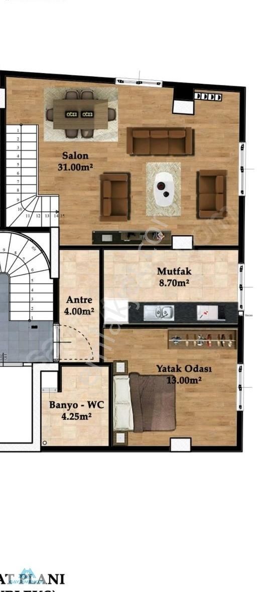 Mecidiye Mahallesi Satılık Dubleks Daire