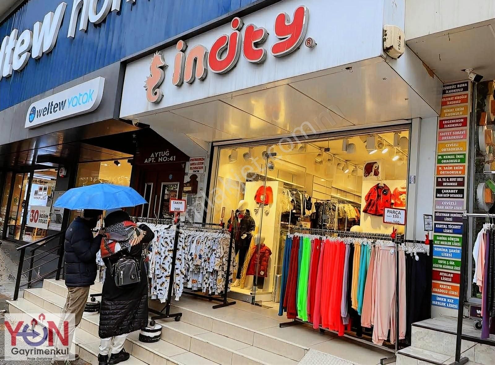 Çınar Caddesi Üzerinde 230 M2 Kupon Dükkan
