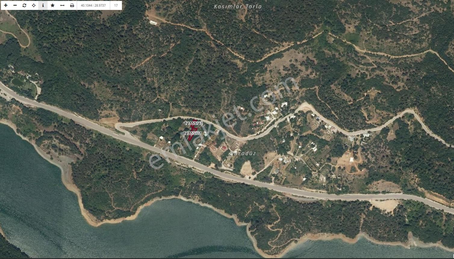 Bursa Osmangazi Uludağ Tuzaklı Köyü Satılık Arsa 523m2 - Görsel 2