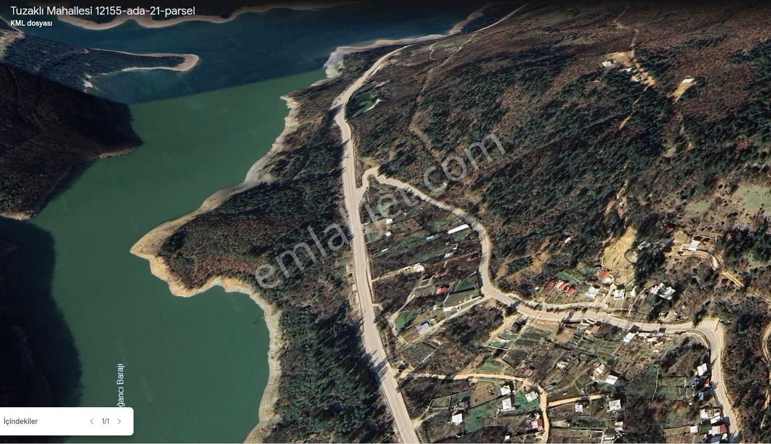 Bursa Osmangazi Uludağ Tuzaklı Köyü Satılık Arsa 523m2 - Görsel 7