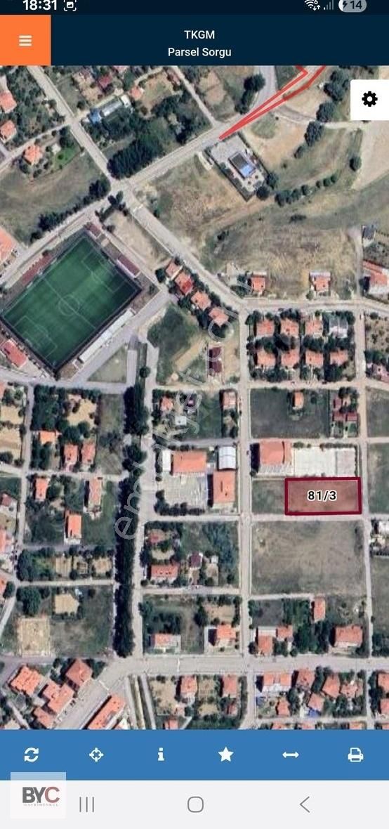 Byc'den Lalahan İstasyonda Tek Tapu 5 Kat 1 Emsal Satlık Arsa