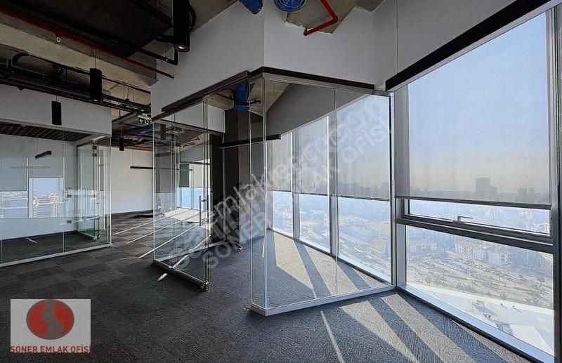 Kuriş Kule'de 16.kat Deniz Manzaralı Kiralık Lüks A+ Ofis - Görsel 20